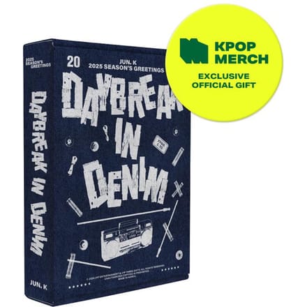 JUIN. K - Meilleurs vœux pour 2025 [DAYBREAK IN DENIM] KPOP MERCH POB yellow