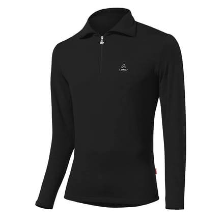 Loeffler Transtex Basic T-shirt Met Lange Mouwen Zwart S Man