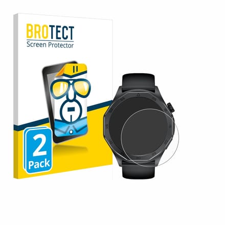 BROTECT - Screenprotector voor Kardena Care Pro 4 Plus Klassisch - Folie Beschermfolie transparant 2 Stuks