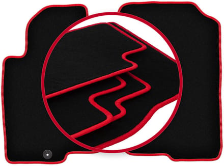 CARLUX-RED automatten voor: Nissan Pathfinder R51 SUV (2005-)