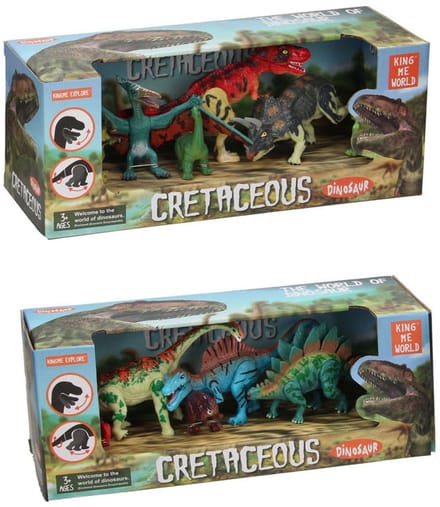 Luxe Dino Speelset, 6dlg.