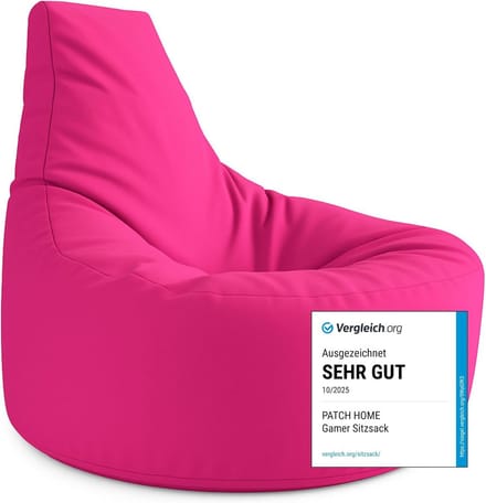 Zitzak - Loungekussen Zitkussen - Ontspannen Chillen - Waterafstotend Nylon - Ø 75 cm - Roze