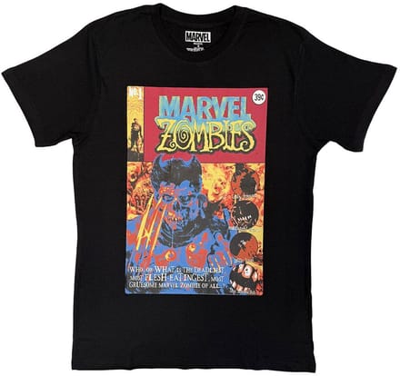 Marvel Wolverine - Zombie Heren Tshirt - M - Zwart