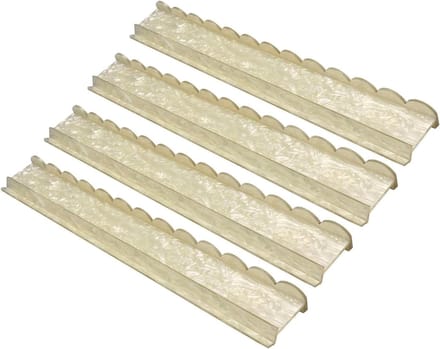 Mahjong Racks - Tegelhouders - Spelavond - Magnetische Pushers - 508 cm - Schelpkleur