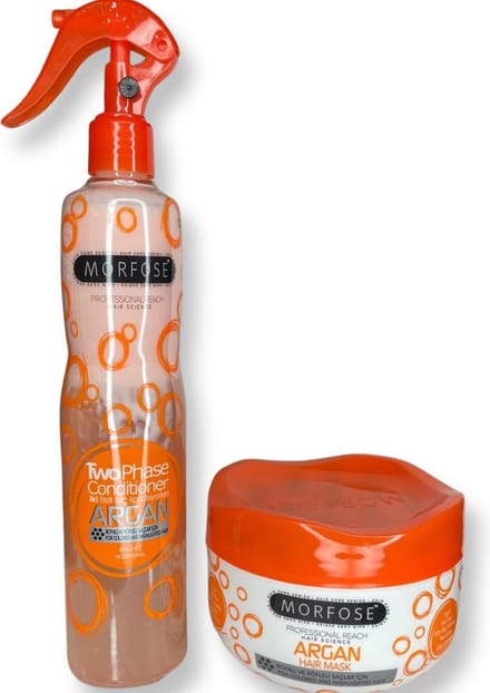 Morfose - Argan Two Phase Conditioner 250 ml & Argan Hair Mask 250 ml