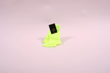 Vingerloze Handschoenen Neon Geel