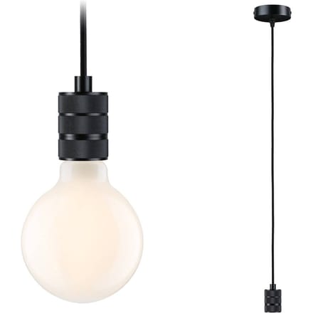 Neordic Hanglamp Tilla E27 max. 60W Zwart dimbaar Metaal