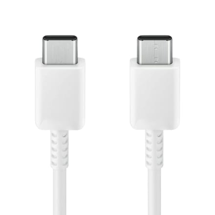 Samsung Originele USB-C naar USB-C kabel in Fabrieksverpakking - 1 meter - 45 Watt - Wit