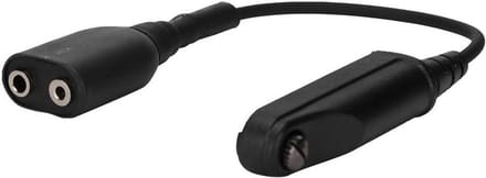 2Pin Audio Kabeladapter Walkietalkie BF-9700 A-58 UV-XR UV-5S GT-3WP UV-9R Plus Den haag
