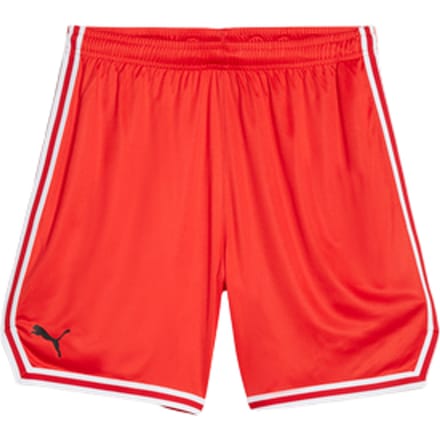 Puma Hoops Team Game Korte Broek Vrouwen Rood K04