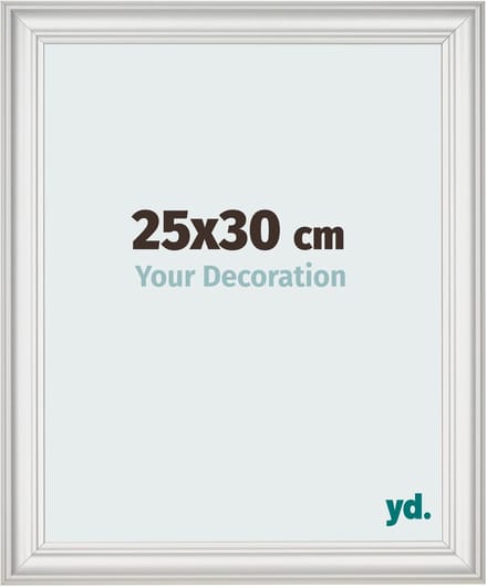Your Decoration - Fotolijst 25x30 cm - MDF - Wit Geveegd - Lazio