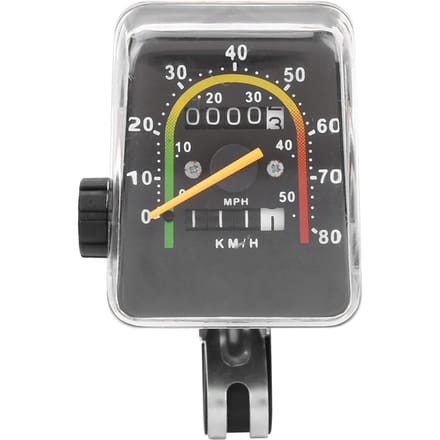 Fietssnelheidsmeter Fietscomputer Mountainbike Code Tabel Waterdichte Mechanische Kilometerteller gray