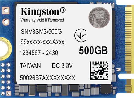 Kingston Technology 500G NV3 M.2 2230 NVMe SSD
