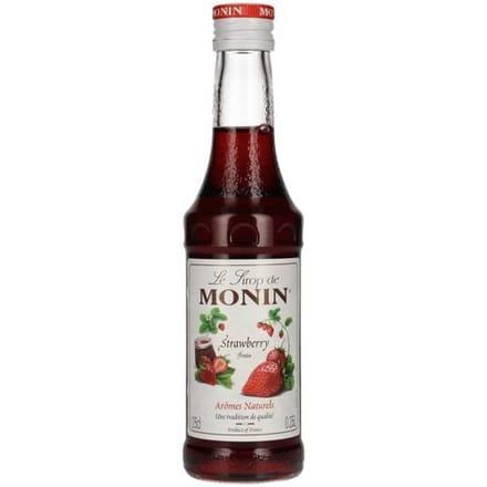 Le Sirop de Monin ERDBEERE 0,25l