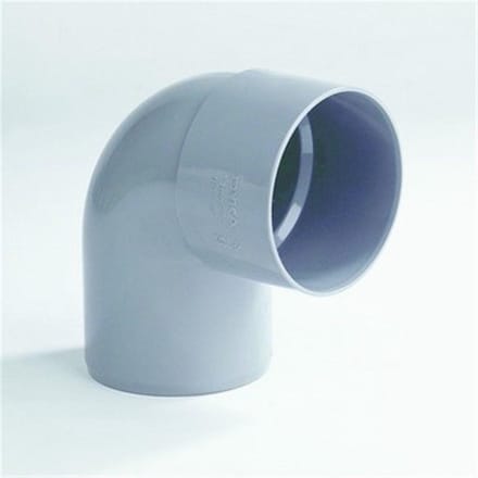 Wavin PVC lijm bocht kort 90° mof/spie 110mm