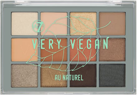W7 Oogschaduw Pallet Very Vegan au Naturel 12gr nude