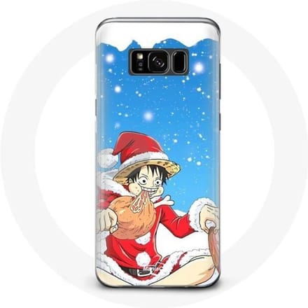 Coque pour Samsung Galaxy S8 Anime One Piece Luffy Le jour de Noël 2023
