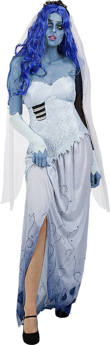 FUNIDELIA Corpse Bride Kostuum voor vrouwen - Maat: L - Wit