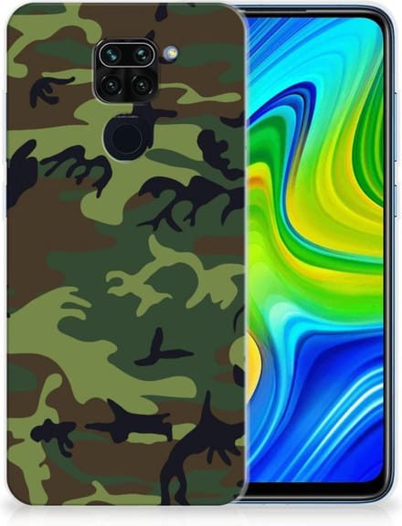 Xiaomi Redmi Note9 TPU bumper Army Dark