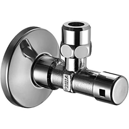 Schell angle valve with regulation function and secured operation 049450699
