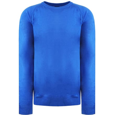 Island Green Raglan Heren Marine Trui