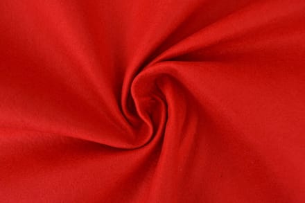 Vilt stof - 1mm dik vilt - 1 meter - Per meter - Rood
