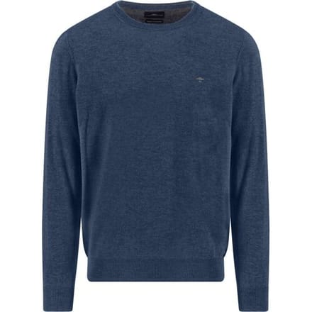 Fynch-Hatton Trui O-Neck Merino Cashmere Night / male