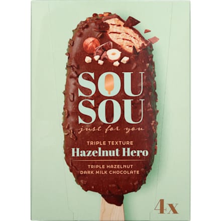 Hazelnut hero 4x 100 ml