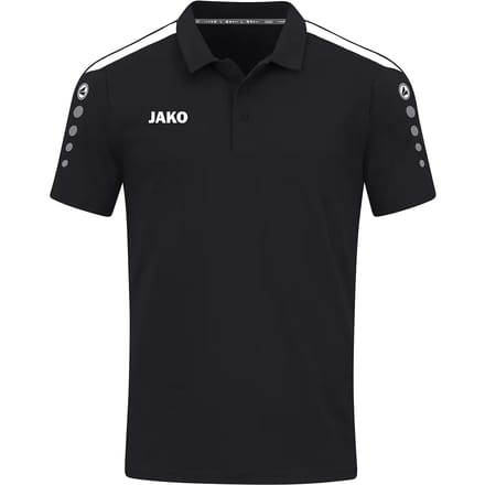 Jako Power Polo Dames - Zwart | Maat: 34