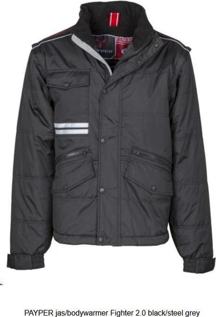 Payper Fighter 2.0 - black/steel grey - L