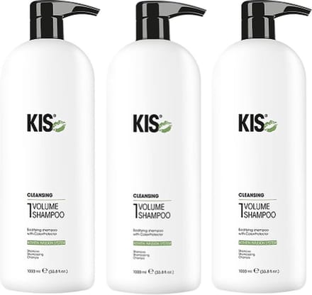 KIS - Kappers KeraClean Volume - voordeelverpakking - 6 x 1000 ml - Shampoo