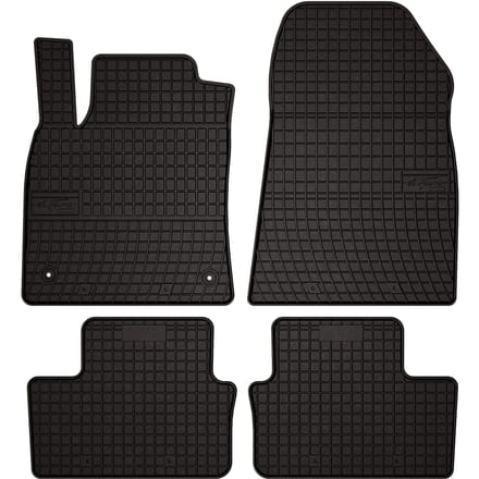 Wielganizator SolidPRO - Rubber Automatten - Renault Clio V E-Tech - Zwarte Kleur - Op Maat Gemaakt