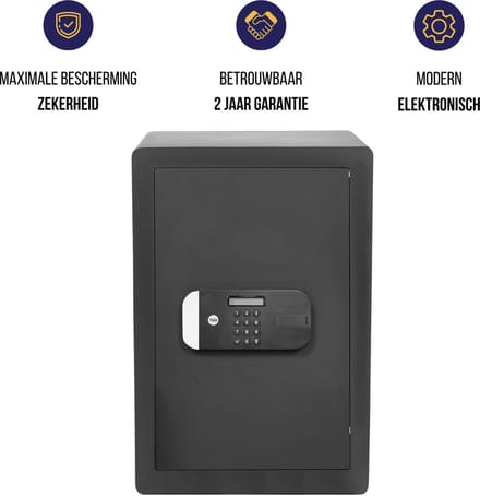 Yale - Elektronische Kluis Professioneel - Zwart - Maximum Protection