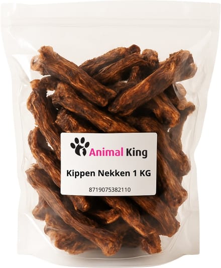 Kippennekken -1000 gram-hondensnacks-Animal King