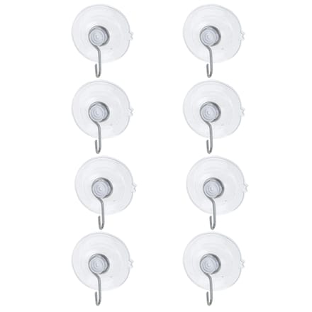 Trendoz Zuignaphaakjes - 8x stuks - 4 cm - handdoekhaakjes