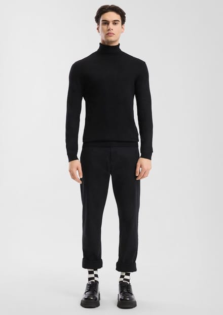 Q/S designed by - Heren broek - Maat 38/32 - Mannen - ZWART - voering