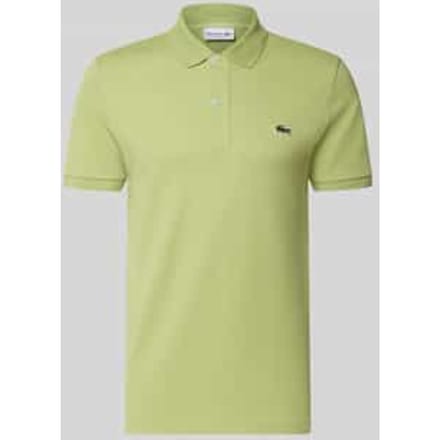 Lacoste Poloshirt Pique Groen - Maat M - Heren