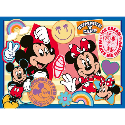 Ravensburger Jigsaw puzzle XXL Mickey and Minnie 200 pcs. 2D Puzzels
