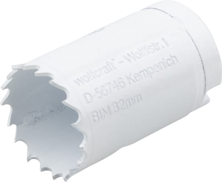 Wolfcraft 3768000 Gatenzaag opzetstuk 32 mm Roestvast, Gelegeerd 1 stuk(s)