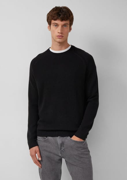 s.Oliver  Pullover Black Taglia: XL | Maglioni a maglia Outlet | Uomo | Nero