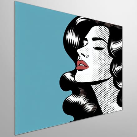 Kunstprint | Wanddecoratie | Dibond | 40 × 40 cm