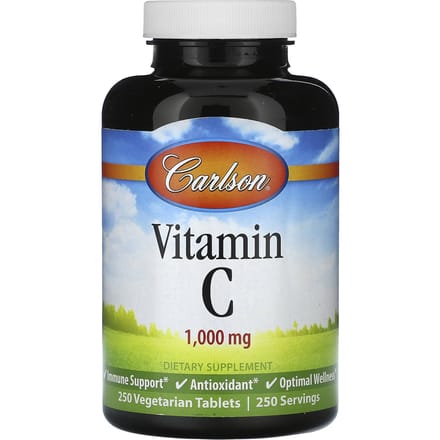 Vitamine C, 1.000 mg, Groentetabletten 250 tabletten