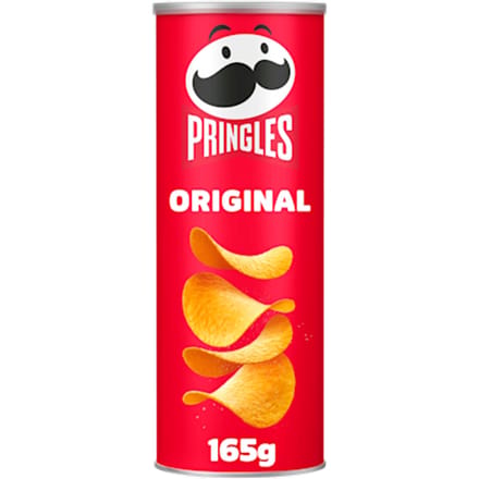 Pringles Chips original Doos 19 bussen x 165 gram
