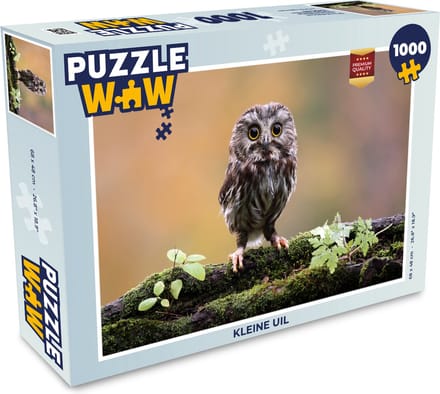 Puzzel Kleine uil - Legpuzzel - Puzzel 1000 stukjes volwassenen
