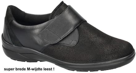 Solidus -Dames - zwart - ballerina's & mocassins - maat 38.5
