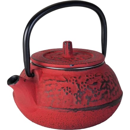 LACOR Theepot rood - 0.25 liter - gietijzer