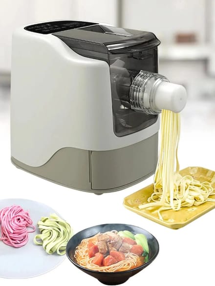 DHN Pasta machine - Elektrische Pasta maker - 260W Elektrische Pastamachine - Keuken apparatuur - Cadeau Tip!