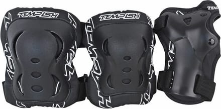 Tempish - Fid - Skatebescherming - 3-pack - Volwassenen - Zwart - L