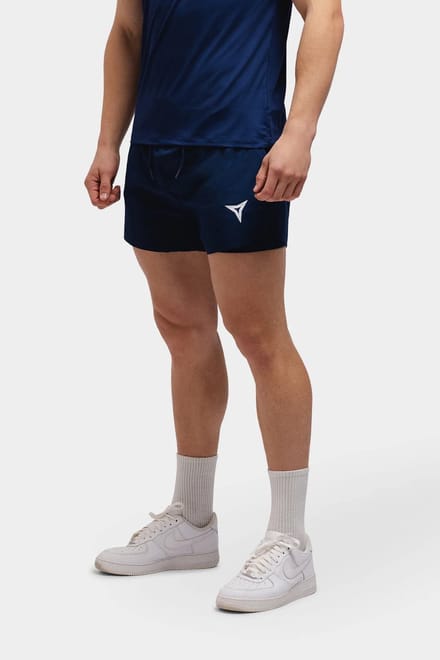 Breaking Limits Short Pro Edition Heren – 2-in-1 Compressie – Premium Trainingsshort – Navy Blue – Maat M