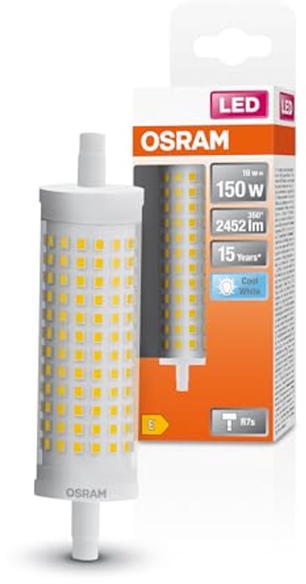 LED Lamp R7s Retrofit 19W - Helder Koel Wit Licht 4000K - Niet Dimbaar